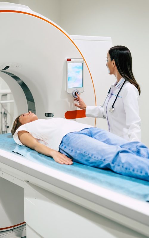 Professional,Doctor,Radiologist,In,Medical,Laboratory,Controls,Magnetic,Resonance,Imaging